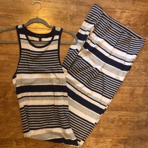 Striped Maxi Dress